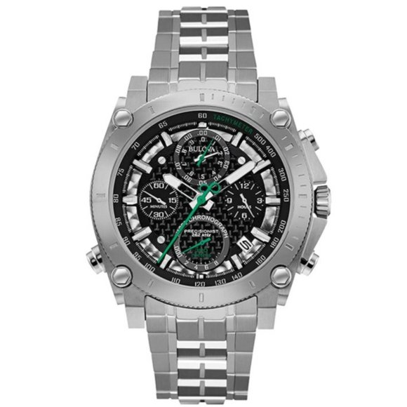 Bulova Mens Precisionist Date Day 44mm Watch